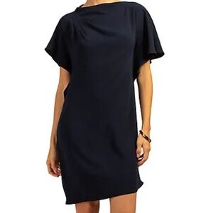 Trina Turk INDIGO PROMISING DRESS SMALL